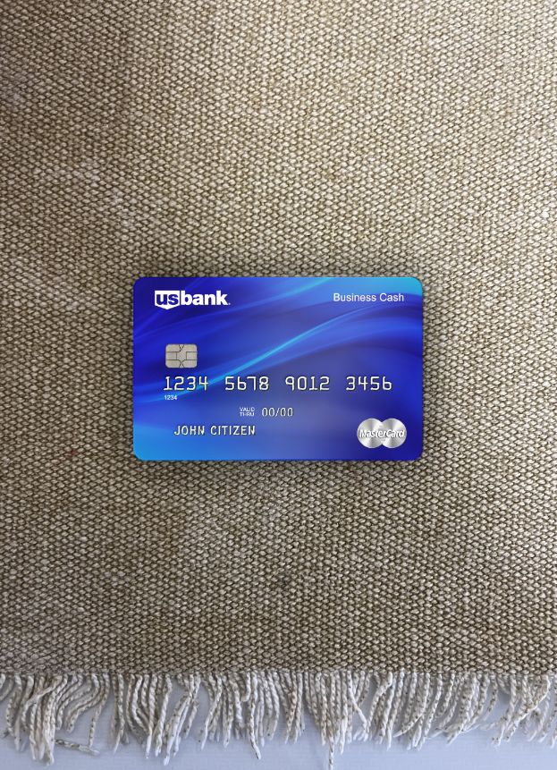 Download USA U.S. Bank Mastercard card template photolook front Photoshop template